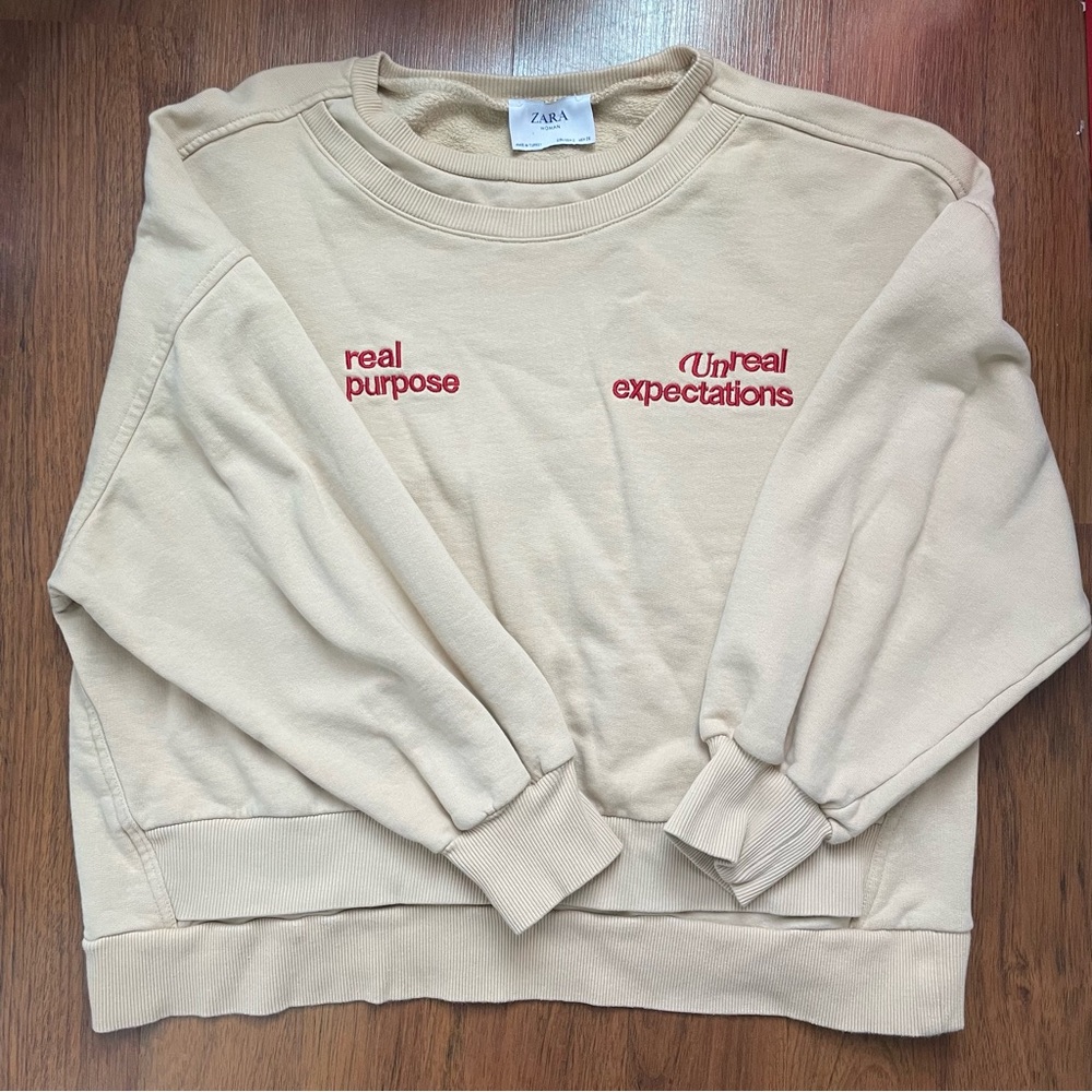 Zara crewneck